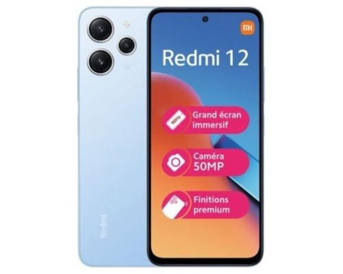 SMARTPHONE XIAOMI REDMI 12 4G 4GB 128GB BLUE (Espera 4 dias)